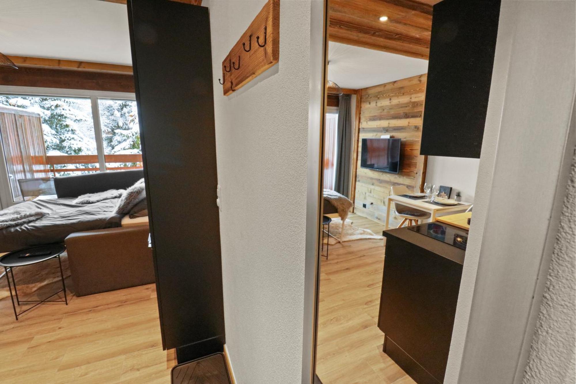 Joli Studio Avec Parking Gratuit Crans-Montana Exteriér fotografie