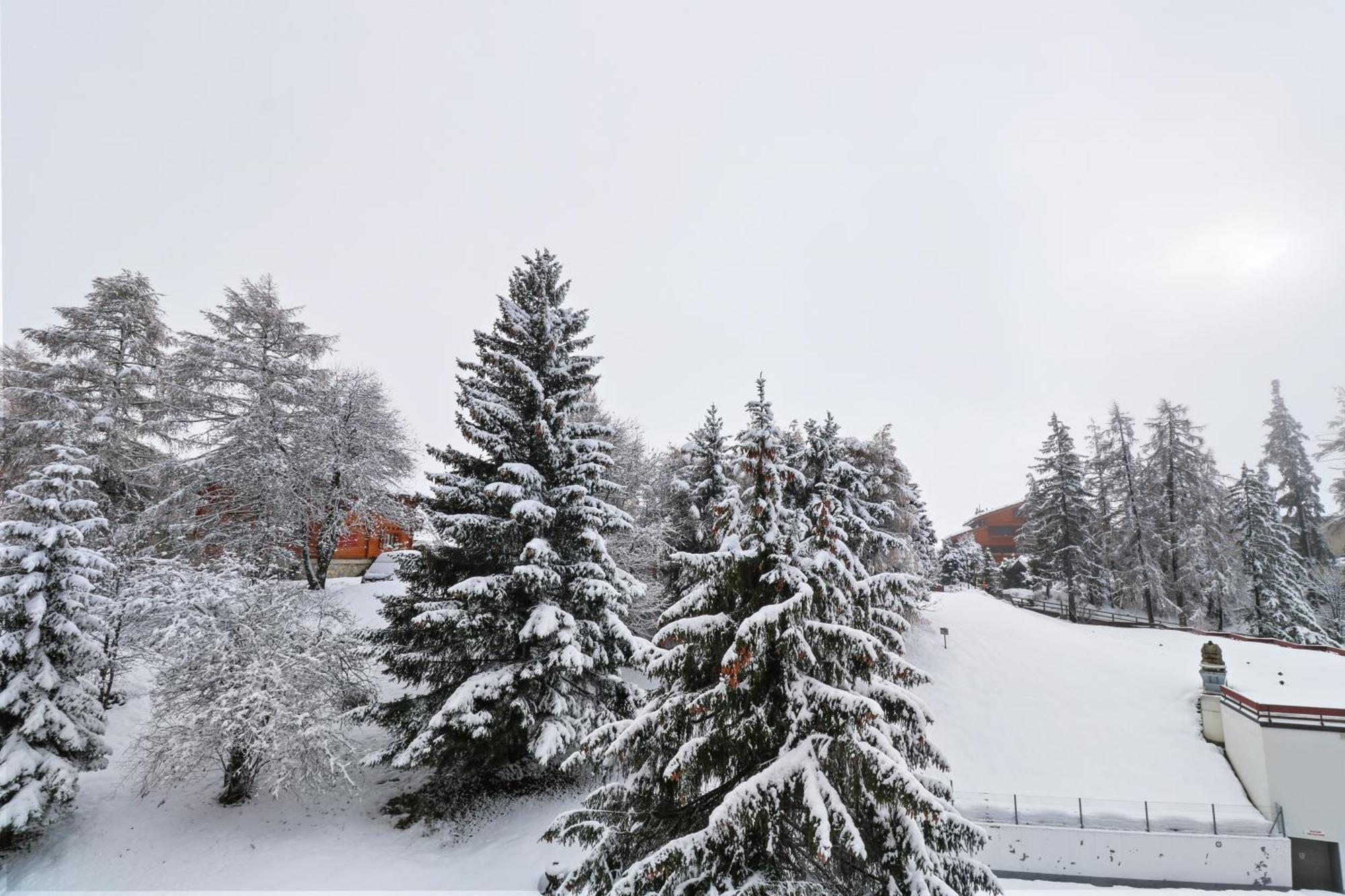 Joli Studio Avec Parking Gratuit Crans-Montana Exteriér fotografie